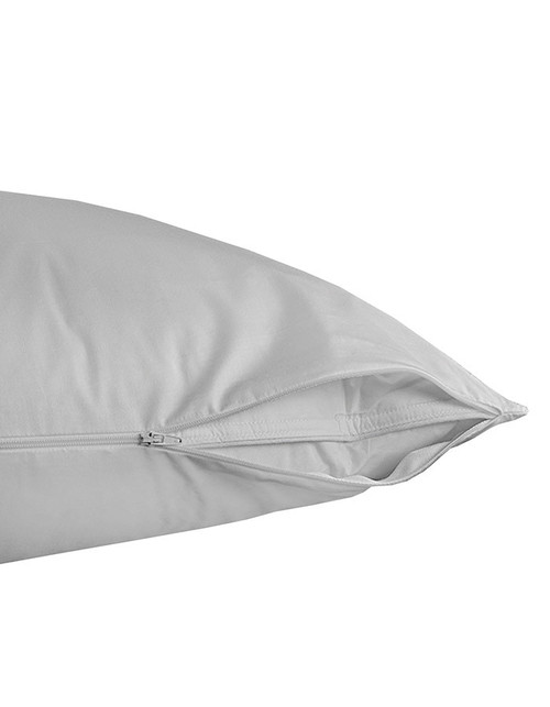Our Pillow are a great way to extend the life of your sleeping pillow. Constructed with a zipper closure.  Available in a Standard size 20” x 26” or King size 20” x 36”.