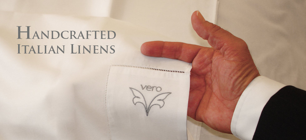 Vero produces the finest luxury Italian bed sheets