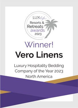 Verolinens is Lux Life Hospitality Retailer of the Year 2023
